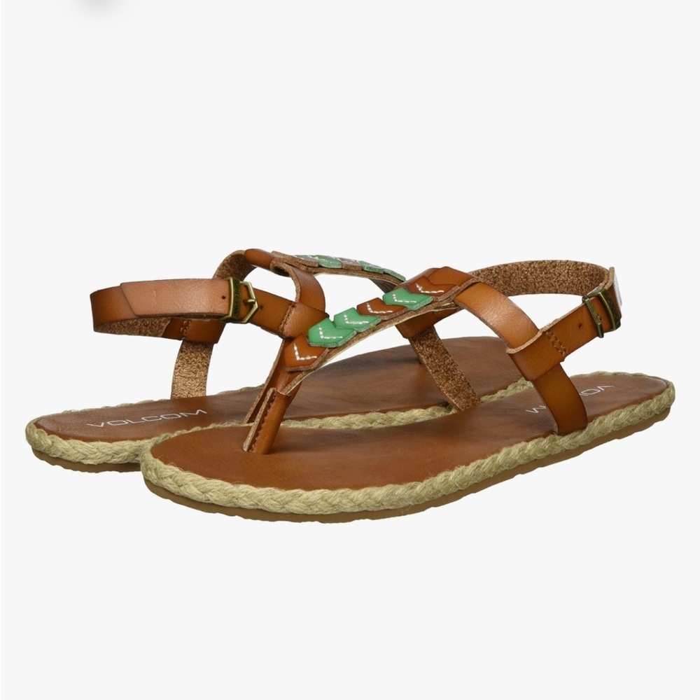 Volcom Trails Braided Womens Gladiator‎ Sandal size 8 - NEW